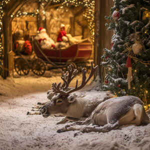 Santa's Reindeer Stables
