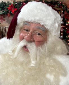 Santa Paul having fun in the Workshop