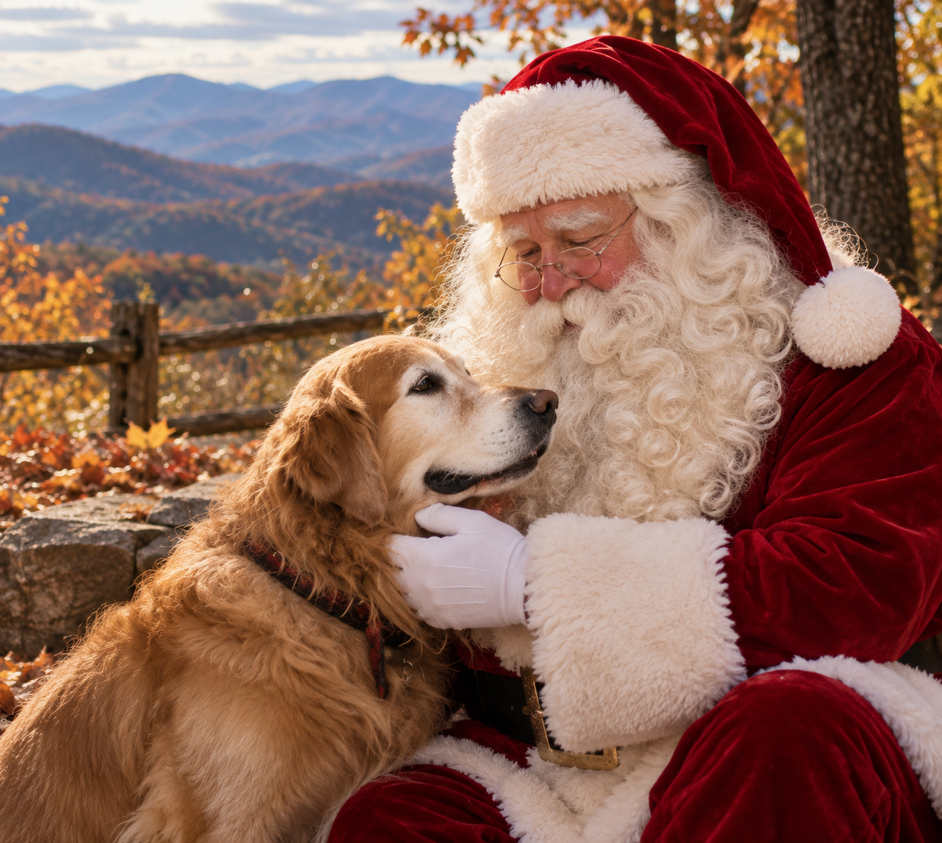 Santa Paul with Ginger