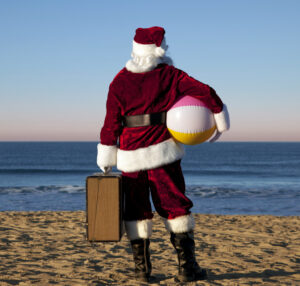 Santa on Vacation