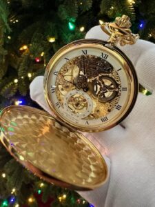 Santa Claus explains how he can visit so many homes In one night using magic to slow time while on a home visit in the Asheville and Hendersonville area.